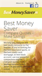 Mobile Screenshot of bestmoneysaver.co.uk